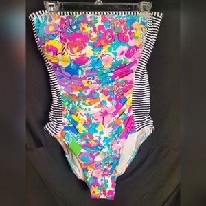 Annie Cole Signature Floral Swimsuit